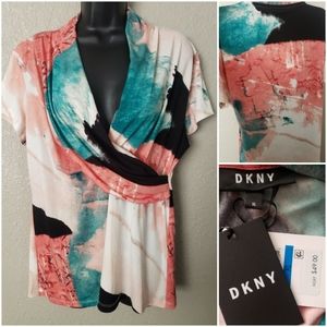 XL - Trendy DKNY Blouse